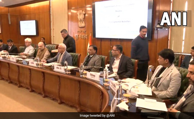 "Dismantle" Terror Eco-System: Amit Shah At Key Meet On Jammu and Kashmir