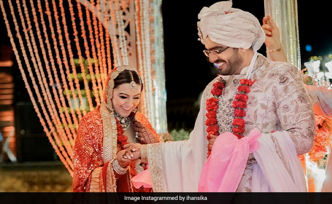 Hansika Motwani Shares Wedding Pics: "Now And Forever," She Writes For Husband Sohael Kathuria
