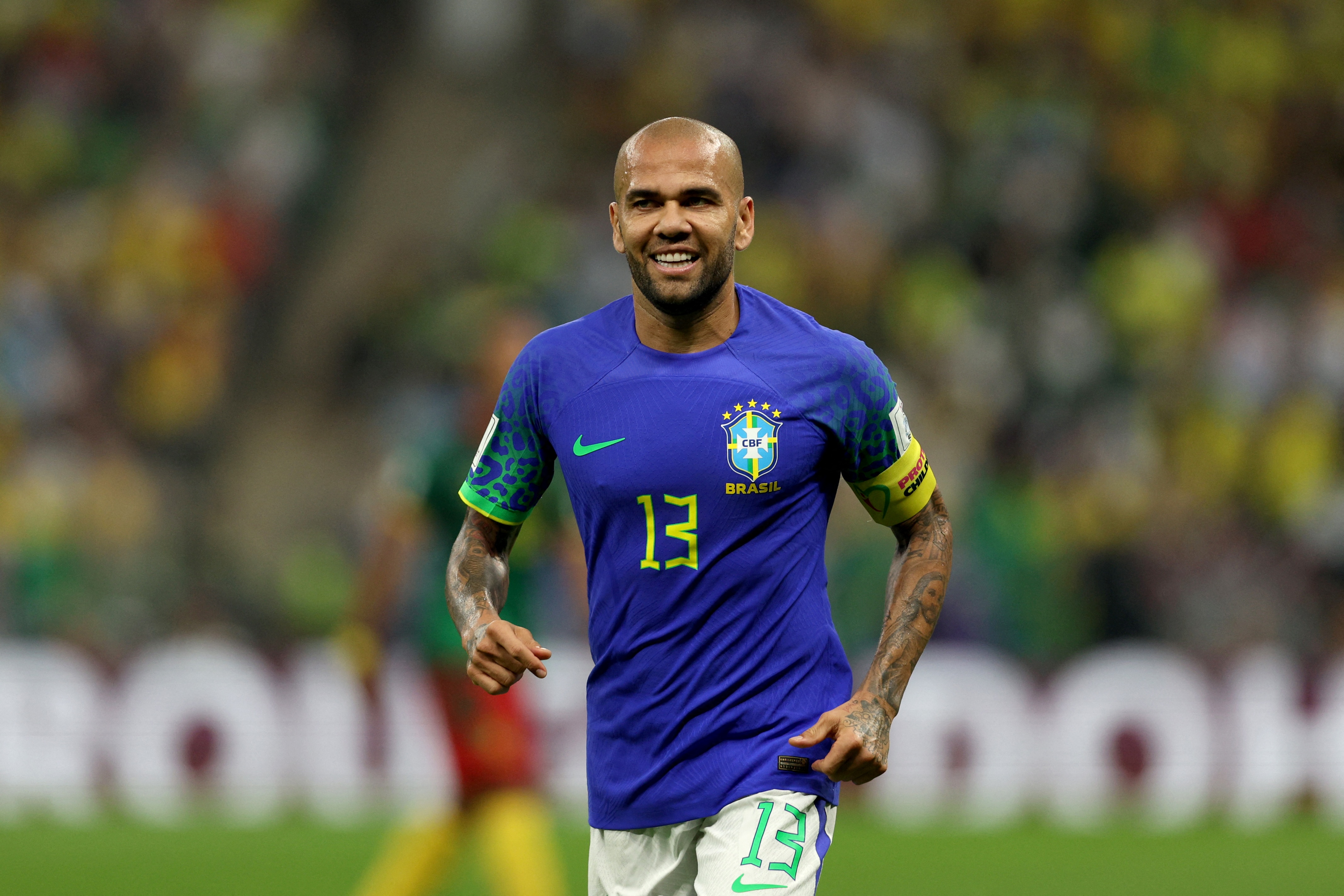 Dani Alves Sets Brazil Record For Being Oldest Male Player At World Cup Dani Alves Sets Brazil Record For Being Oldest Male Player At World Cup