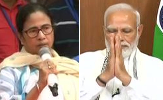 Watch: "Take Rest," Mamata Banerjee Tells PM After His Mother's Last Rites