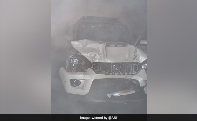 Haryana Deputy Chief Minister's Convoy Car Meets With Fog-Related Accident