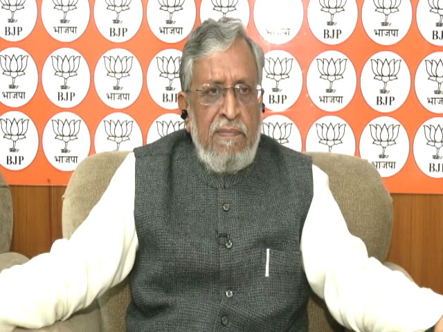 What BJP MP Sushil Modi Said On Hooch Tragedy In Bihar