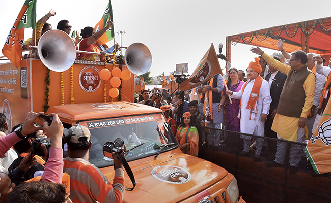 BJP Suspends Its <i>'Jan Aakrosh Yatra'</i> In Rajasthan In View Of Global Rise In Covid Cases