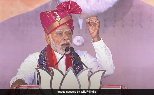 At Gujarat Poll Rally, PM Modi Flaunts "Awards Conferred On Me By Islamic Nations"