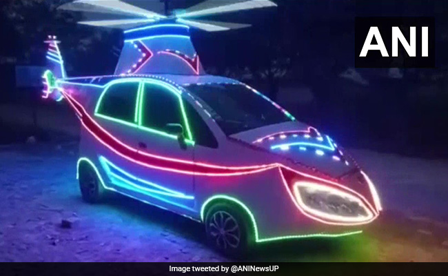 UP Carpenter Turns His Nano Car Into A Helicopter