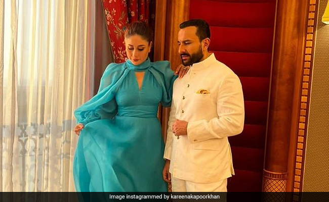 Kareena Kapoor's Flowy Blue Gown Makes A Splash At The Red Sea Film Festival