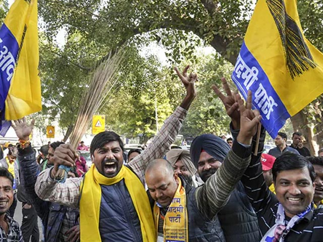 AAP's Big Win, Defeats BJP In Key Delhi Polls