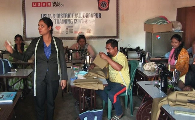 USHA Silai School And Nagaland Prison Department Teach Inmates New Skills USHA Silai School And Nagaland Prison Department Teach Inmates New Skills