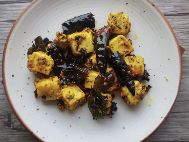 Paneer Masala Fry Recipe | How To Make Paneer Masala Fry