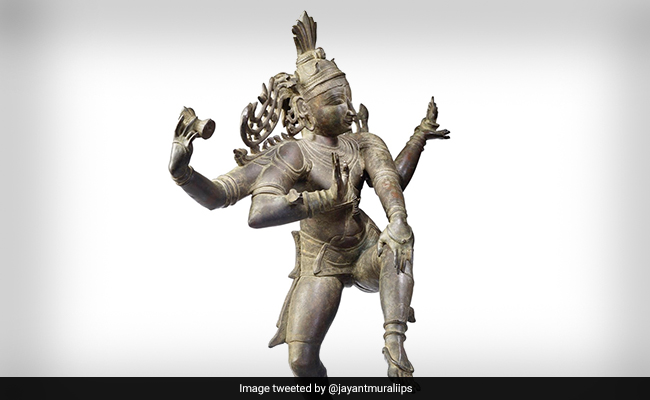 French Auction House Halts Sale Of Nataraj Idol As Tamil Nadu Flags Issue
