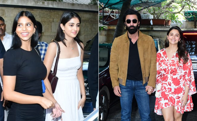 Christmas 2022: Ranbir-Alia, Navya-Agastya Nanda And Others Arrive For Annual Family Lunch. Bonus: Suhana Khan