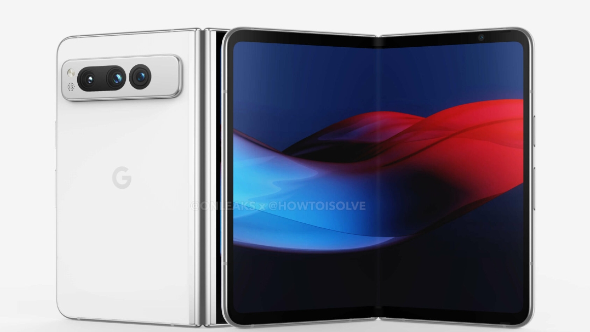 Google Pixel Fold Renders Leak Online, Tip Design, Display Size