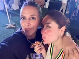Kareena Kapoor And Neha Dhupia Enjoy Pizza At Taimur's Birthday Party - See Pic Kareena Kapoor And Neha Dhupia Enjoy Pizza At Taimur's Birthday Party - See Pic