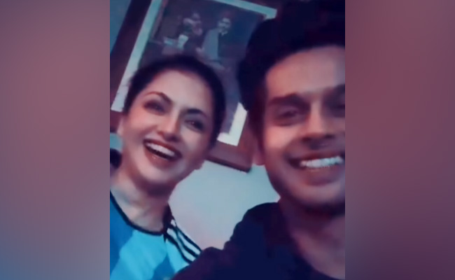 Bhagyashree Had This Much Fun Watching FIFA World Cup Final With Son Abhimanyu And Others