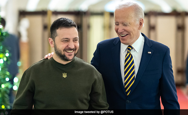 "Ukraine Will Never Stand Alone": Biden To Zelensky At White House Meeting