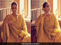 Sonam Kapoor In A Yellow <i>Anarkali</i> Rivals Any Winter Golden Hour Moment Sonam Kapoor In A Yellow <i>Anarkali</i> Rivals Any Winter Golden Hour Moment