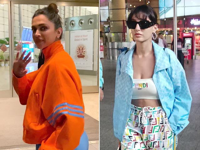 Let Deepika Padukone And Nora Fatehi Be Your Airport Style Guides