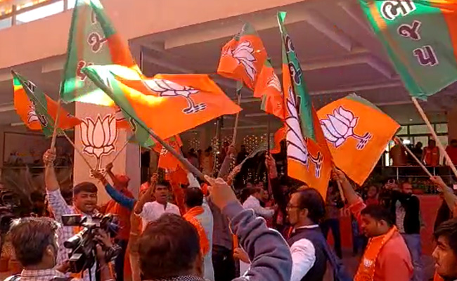 BJP's 12/12 Oath In Gujarat As It Readies For Historic Win: 10 Points
