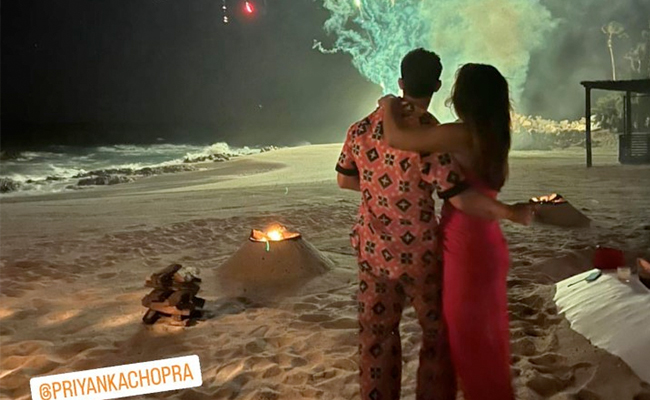 On Priyanka Chopra And Nick Jonas' 4th Anniversary, A New Pic From Actress' Birthday Bash