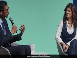 Twinkle Khanna Gets An ''Early Christmas Gift'' As She Interviews Sundar Pichai, Shares 3 Takeaways Twinkle Khanna Gets An ''Early Christmas Gift'' As She Interviews Sundar Pichai, Shares 3 Takeaways