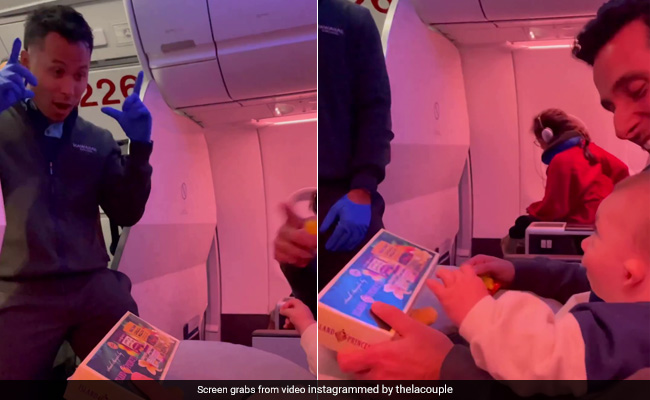 Video: Flight Attendant Interacting With Baby In Sign Language Melts Hearts
