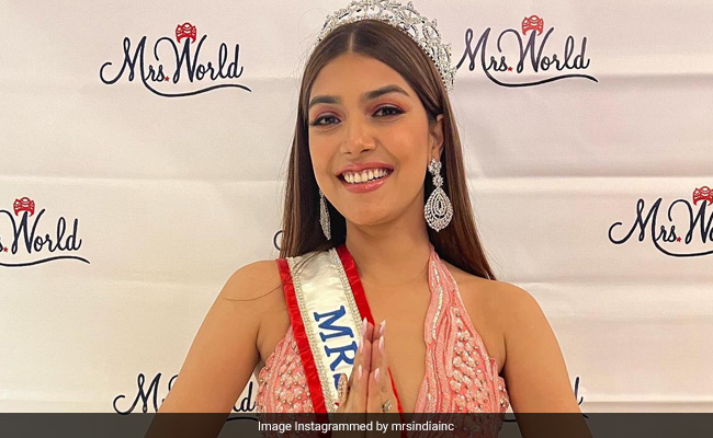 India's Sargam Koushal Is Mrs World 2022, Brings Crown Back After 21 Years