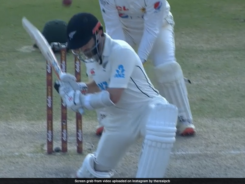 Watch: Ball Goes Past Pakistan Wicketkeeper's Gloves And Hits Helmet, New Zealand Get 5 Runs