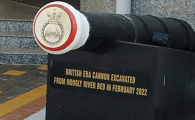 Indian Navy Discovers 5 Cannons, Likely From World War I, Near Kolkata River