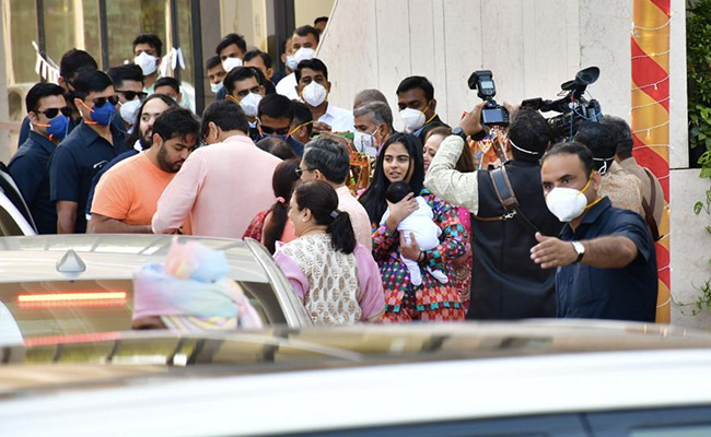 Watch: Isha Ambani Spotted With Her Twins In Mumbai