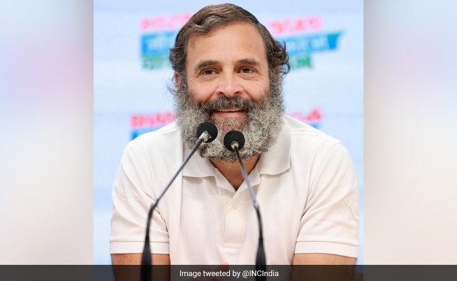 Media "Noticing My T-Shirt", Ignoring "Torn Clothes" Of Poor: Rahul Gandhi