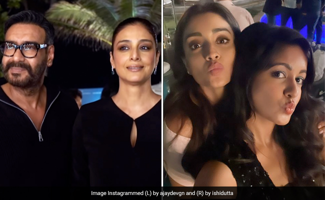 Inside Pics From <i>Drishyam 2</i> Success Bash With Ajay Devgn, Tabu, Shriya Saran And Others