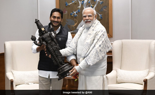 Andhra Chief Minister Meets PM In Delhi, Discusses Issues Related To State