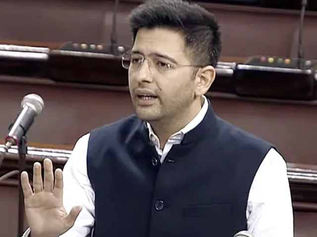 AAP सांसद राघव चड्ढा का सरकारी आवास खाली कराने पर लगी रोक को बड़ी अदालत में चुनौती