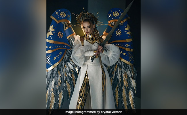 Miss Ukraine Reveals Costume For Miss Universe, Internet Calls It "Stunning"
