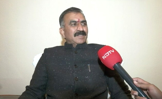"BJP Is Shepherding Disqualified Congress MLAs": Himachal Chief Minister
