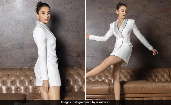 In Rakul Preet Singh's Blazer Dress Is How We Want To Enter 2023 In Style