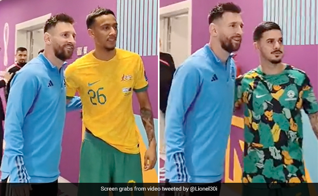 Watch: Australia Players Queue Up To Take Selfie With Lionel Messi After FIFA World Cup Defeat