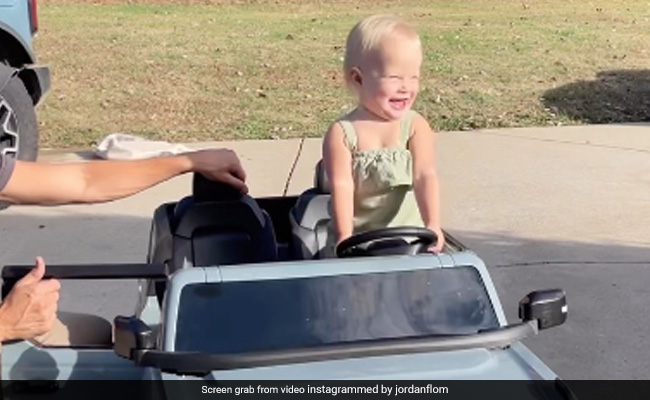 Viral Video: Father Gifts Daughter A Mini Car, Her Reaction Wins Internet