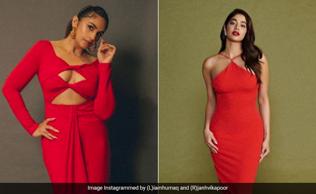 Like Huma Qureshi, Janhvi Kapoor And More, Red Is Obviously The Most Chic Choice To Wear This Christmas