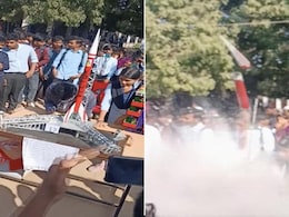साइंस प्रदर्शनी के दौरान रॉकेट में हुआ धमाका, VIDEO हुआ वायरल, कई छात्र हुए घायल साइंस प्रदर्शनी के दौरान रॉकेट में हुआ धमाका, VIDEO हुआ वायरल, कई छात्र हुए घायल