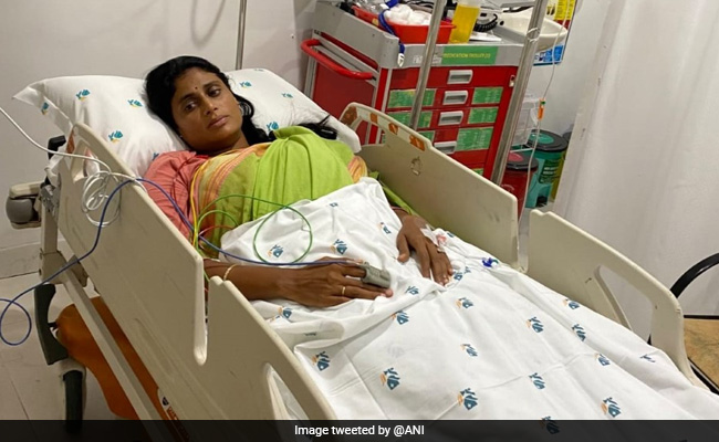 In Midnight Drama, Telangana's YS Sharmila "Forcibly" Shifted To Hospital