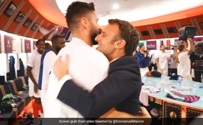 Watch: Emmanuel Macron Shares Video Of Celebration Ahead Of Argentina vs France FIFA World Cup Final