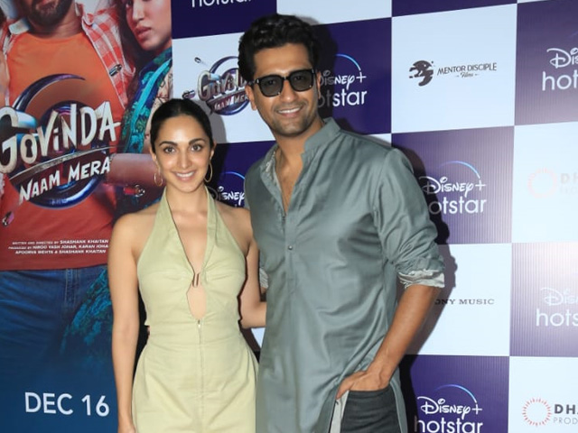 Kiara Advani And Vicky Kaushal Host <i>Govinda Naam Mera</i> Screening