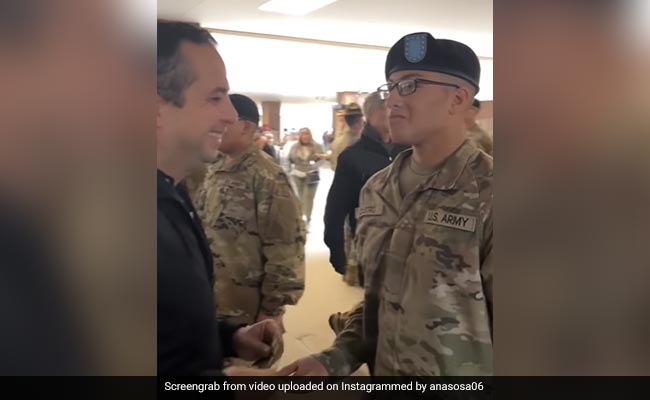 Video Of US Navy Veteran Placing Army Patch On His Son Wins Internet