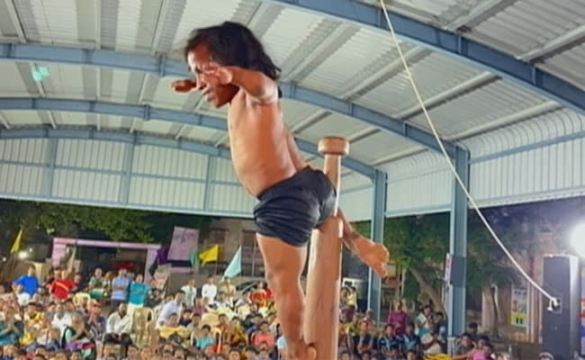 People With Disabilities Grace USHAs Mallakhamb Event In Villupuram, Tamil Nadu People With Disabilities Grace USHAs Mallakhamb Event In Villupuram, Tamil Nadu