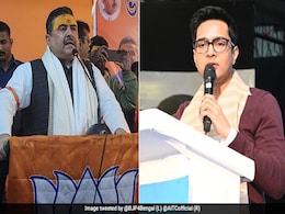 BJP's Suvendu Adhikari, Abhishek Banerjee Spar Over Central Agency Raids BJP's Suvendu Adhikari, Abhishek Banerjee Spar Over Central Agency Raids