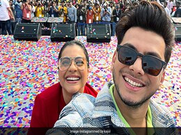 <i>Salaam Venky</i>: Kajol Had This Much Fun Promoting Her Film With Co-Star Vishal Jethwa <i>Salaam Venky</i>: Kajol Had This Much Fun Promoting Her Film With Co-Star Vishal Jethwa