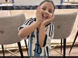 MS Dhoni's Daughter Ziva Gets Lionel Messi-Signed Argentina Jersey, Images Viral MS Dhoni's Daughter Ziva Gets Lionel Messi-Signed Argentina Jersey, Images Viral