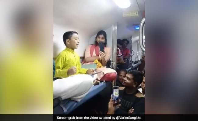 Viral Video: 8-Year-Old Boy Enthralls Train Passengers With His Classical Music Performance