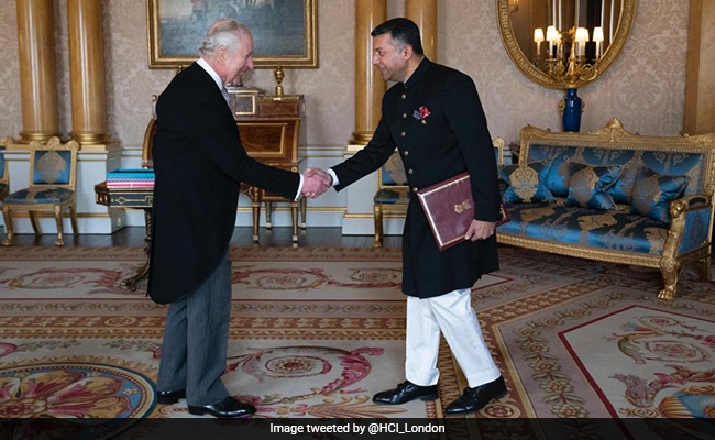 India's New UK High Commissioner Presents Credentials To King Charles